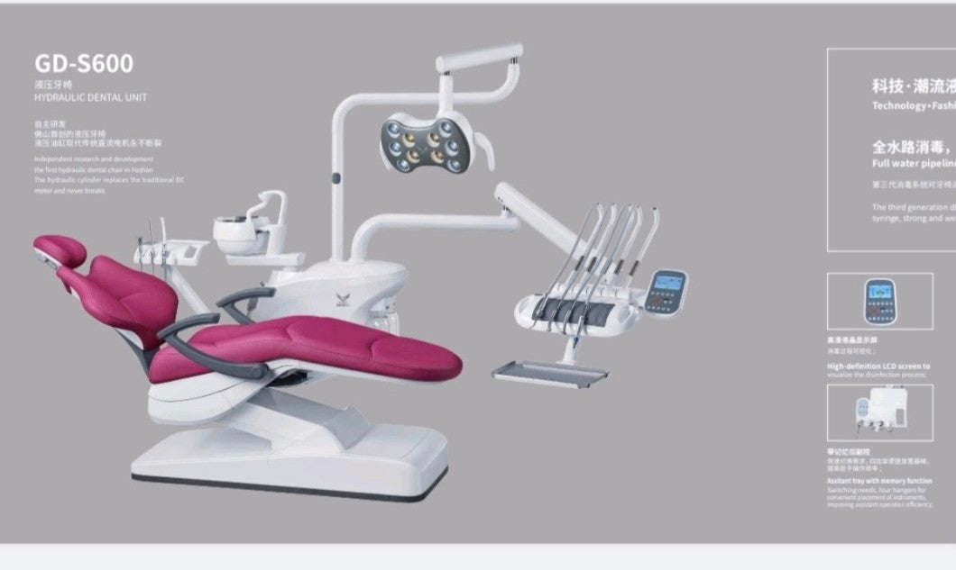 Riunito Dentale Gladent GD-S600 Hydraulic Dental Unit – Certificato MDR